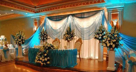 MuyAmeno.com: Decoracion de Bodas con Telas, parte 1