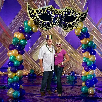 MuyAmeno.com: Decoración de Eventos con Arcos de Globos, parte