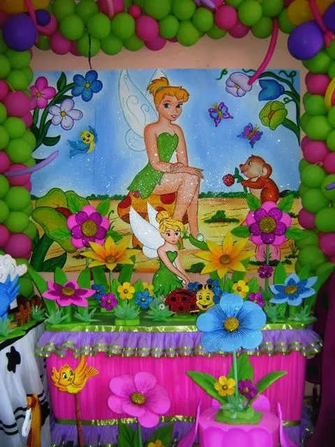 MuyAmeno.com: Decoracion Tinkerbell para Fiestas Infantiles, parte 3