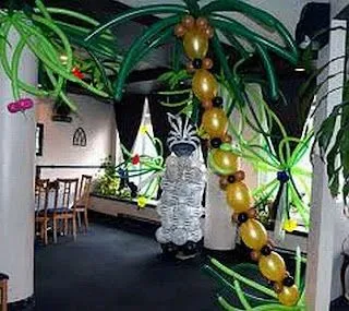 MuyAmeno.com: Fiestas Infantiles, Decoración Animales de la Selva ...