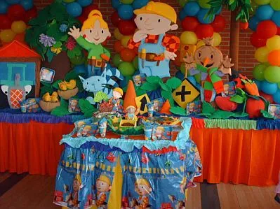 MuyAmeno.com: Fiestas Infantiles, Decoración Bob el Constructor