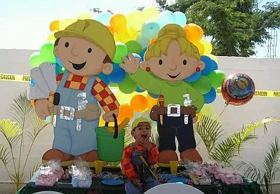 MuyAmeno.com: Fiestas Infantiles, Decoración Bob el Constructor