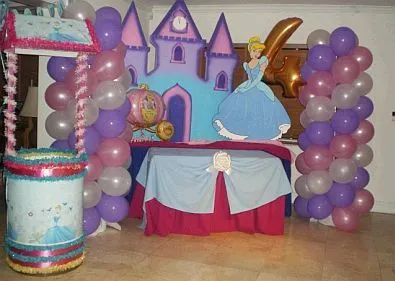 MuyAmeno.com: Fiestas Infantiles, Decoración Cenicienta