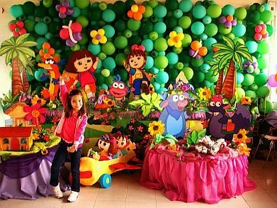 MuyAmeno.com: Fiestas Infantiles, Decoración Dora la Exploradora