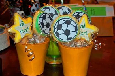 MuyAmeno.com: Fiestas Infantiles, Decoración Fútbol, Centros de Mesa