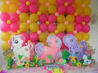 MuyAmeno.com: Fiestas Infantiles, Decoración Little Pony