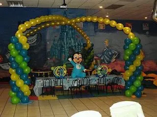 MuyAmeno.com: Fiestas Infantiles, Decoración Mickey Mouse Bebé