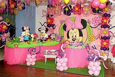 MuyAmeno.com: Fiestas Infantiles, Decoración Minnie Mouse