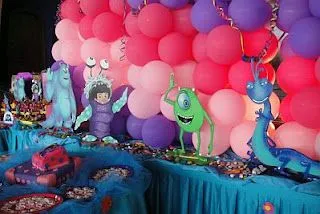 MuyAmeno.com: Fiestas Infantiles, Decoración Monster Inc