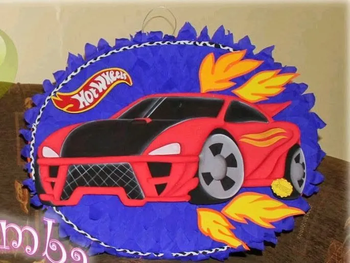 MuyAmeno.com: Piñatas Hot Wheels