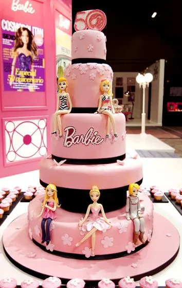 MuyAmeno.com: Tortas de Barbie para Fiestas Infantiles