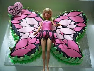 MuyAmeno.com: Tortas de Barbie para Fiestas Infantiles