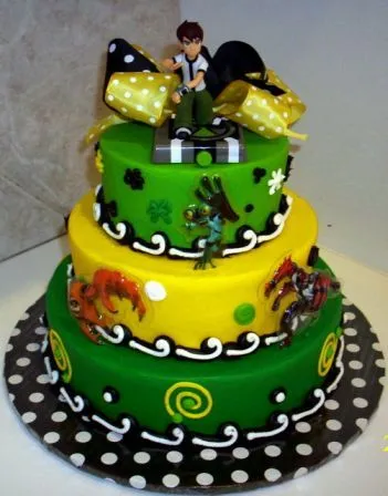 MuyAmeno.com: Tortas de Ben 10 para Fiestas Infantiles