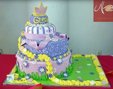 MuyAmeno.com: Tortas de Enredados, Rapunzel, para Fiestas Infantiles