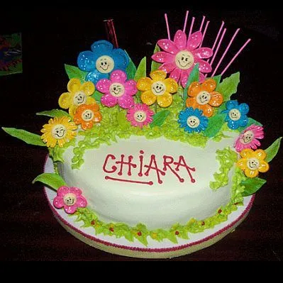 MuyAmeno.com: Tortas con Flores para Fiestas Infantiles, parte 1