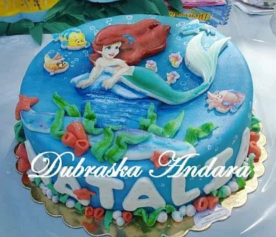 MuyAmeno.com: Tortas de La Sirenita para Fiestas Infantiles