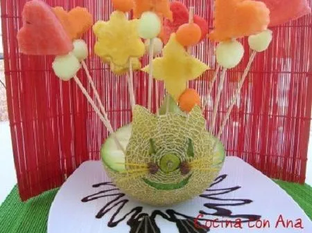 MuyVariado.com: 10 Ideas para Decorar con Melón, Presentación de ...