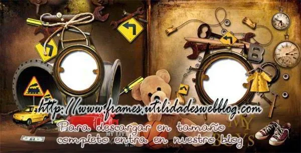 My Boys, hermosa plantilla para albumes de fotos infantiles ...