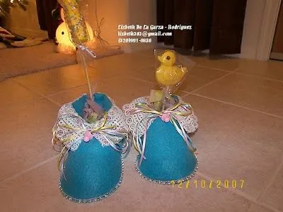 My Creations: Centerpiece Baby Shower/Centro de Mesa Baby Shower/