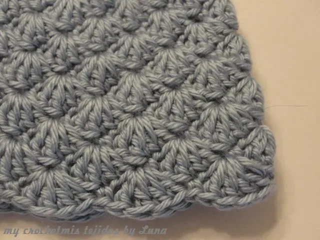 My Crochet , Mis Tejidos: Baby hat and tutorial / Gorro para bebe ...