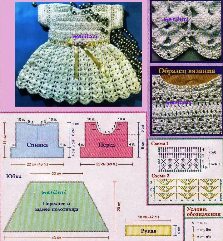 My Crochet , Mis Tejidos: Vestido para Bebe y Un Enterito para Bebe.