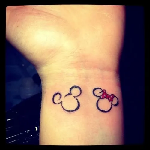 My disney tattoo!! Absolutely love disney so it's... - disneyink