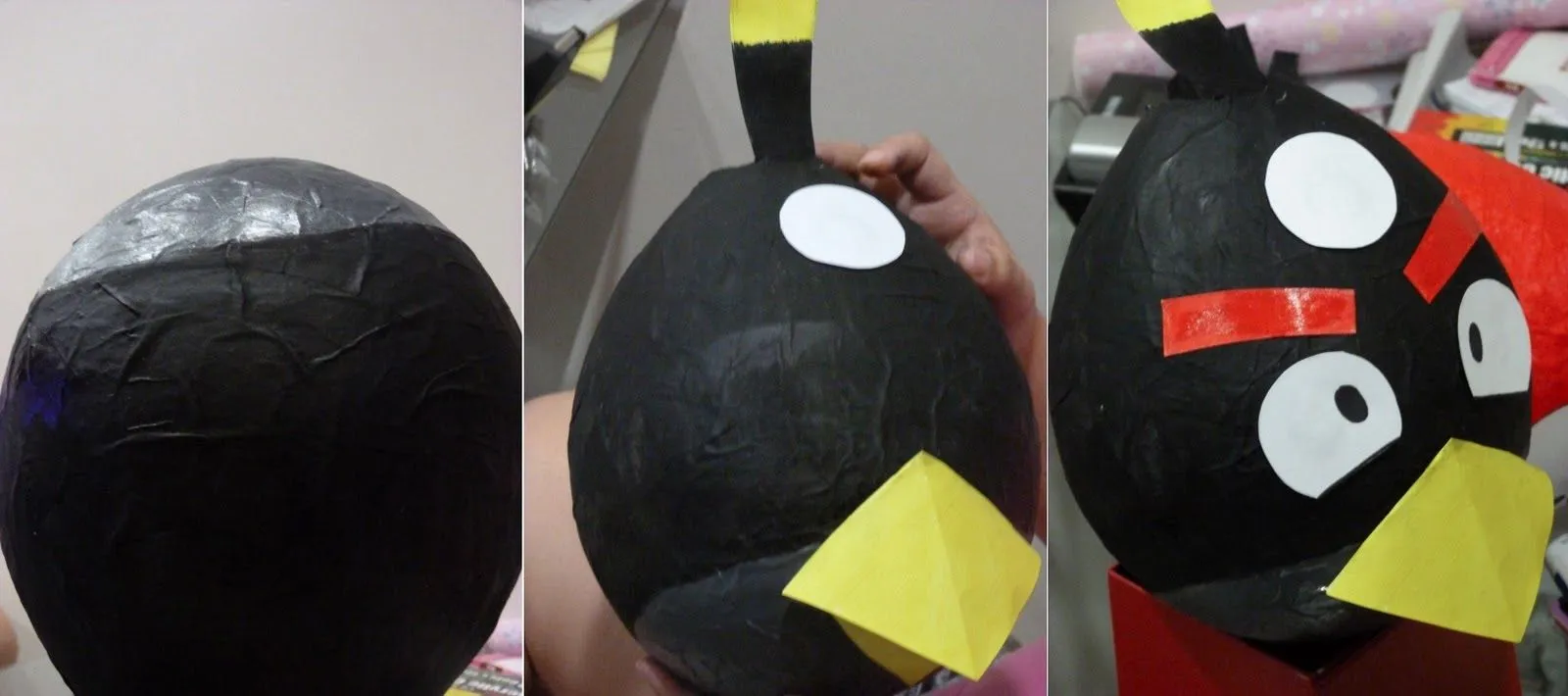 My Little Diary: ~ Handicraft - Angry Bird Pinatas