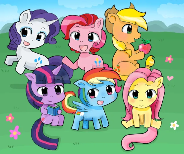 My little pony de corazón MLP