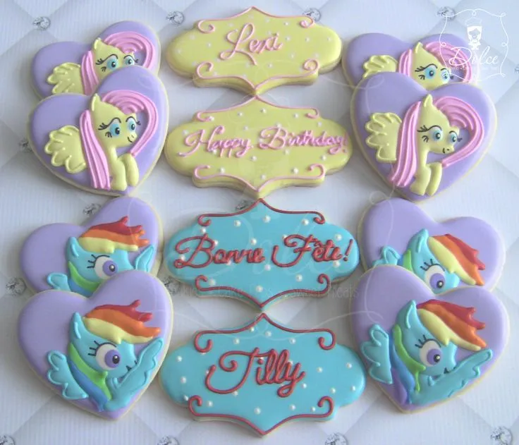 My Little Pony Decorated Sugar Cookies | Character Cookies | Pinterest