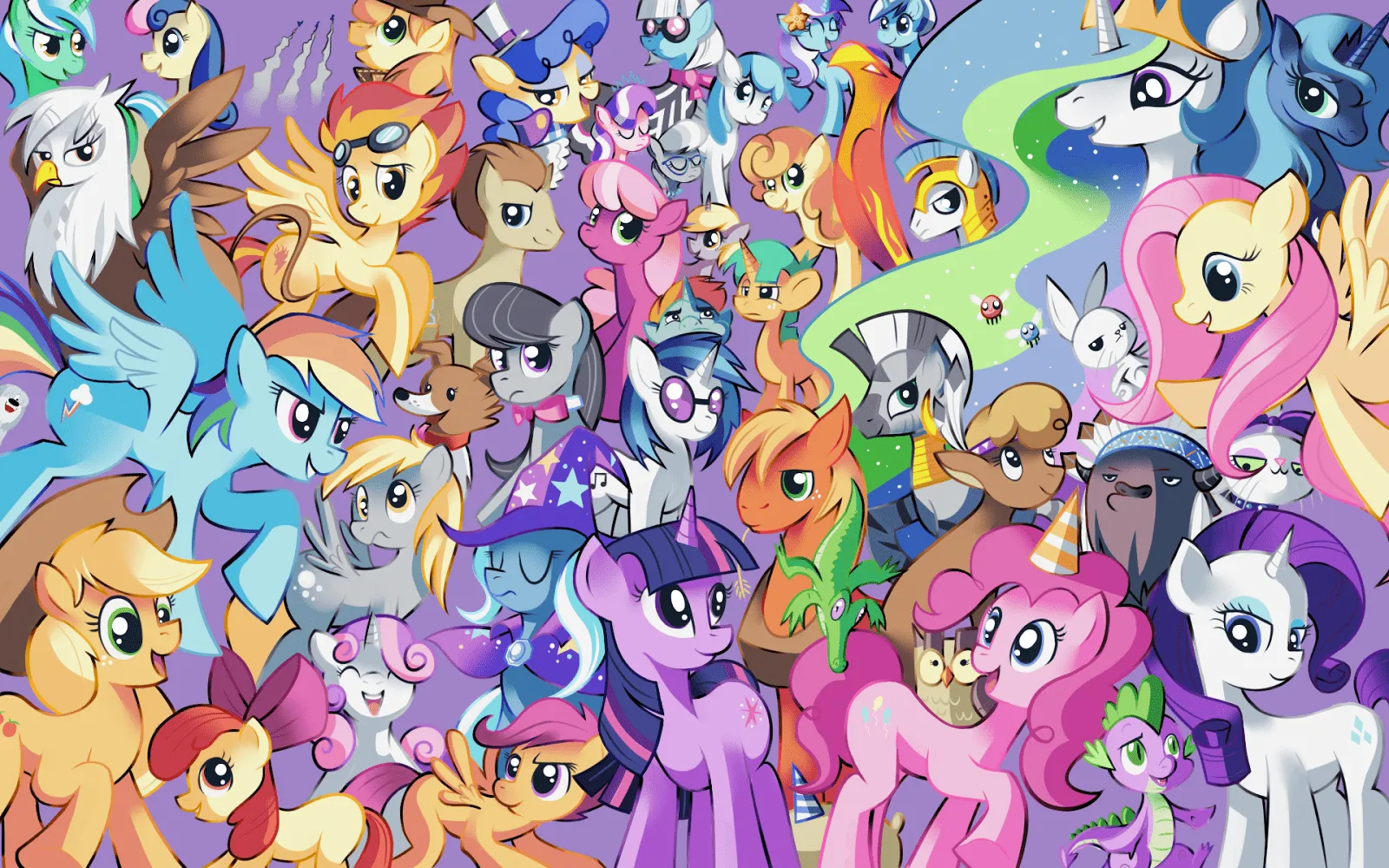 My Little Pony: Divertido wallpaper de My Little Pony ;)