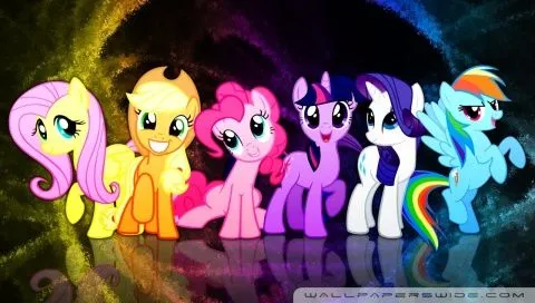 My Little Pony Mane 6 HD desktop wallpaper : High Definition : Mobile