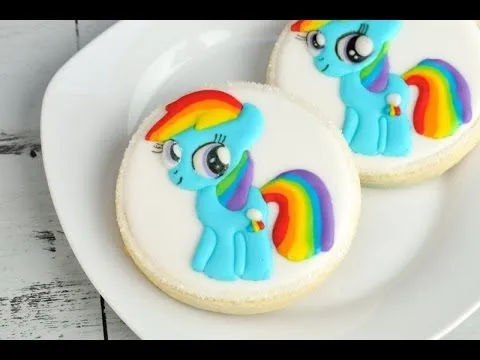 MY LITTLE PONY, RAINBOW DASH COOKIES, HANIELA'S - 12:31 | Play ...