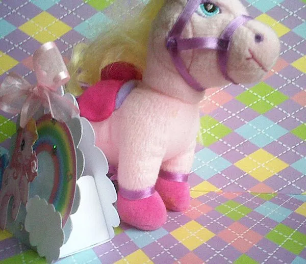Invitaciónes de My Little Pony hechas a mano - Imagui