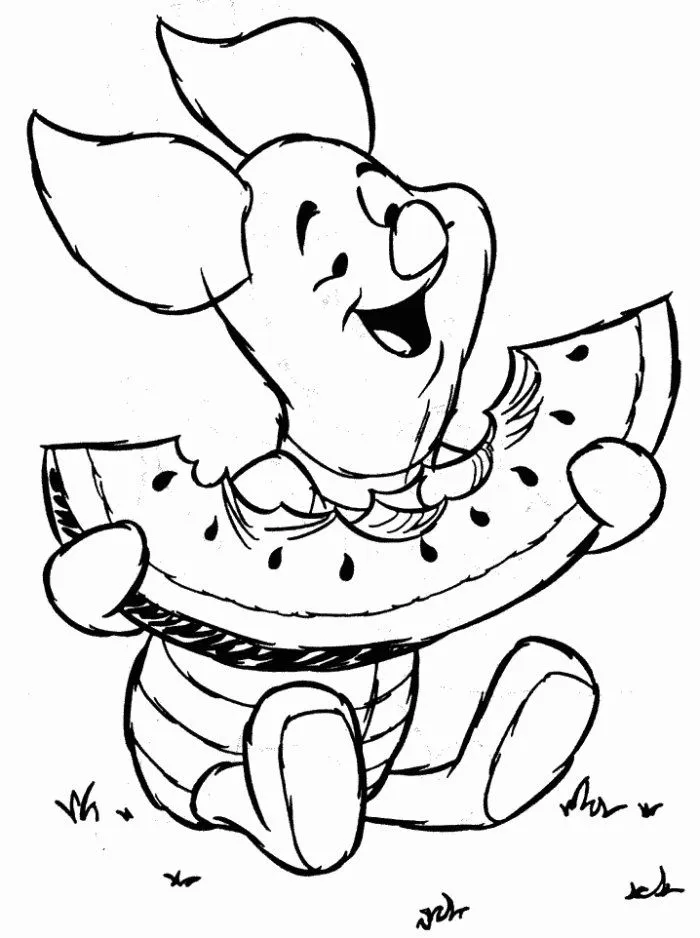 my picture: piglet coloring pages