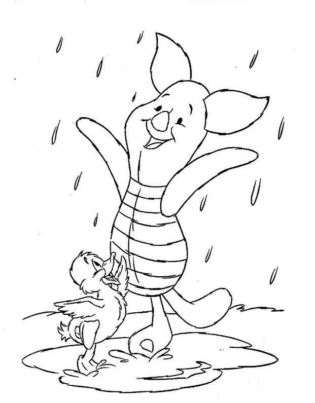 my picture: piglet coloring pages