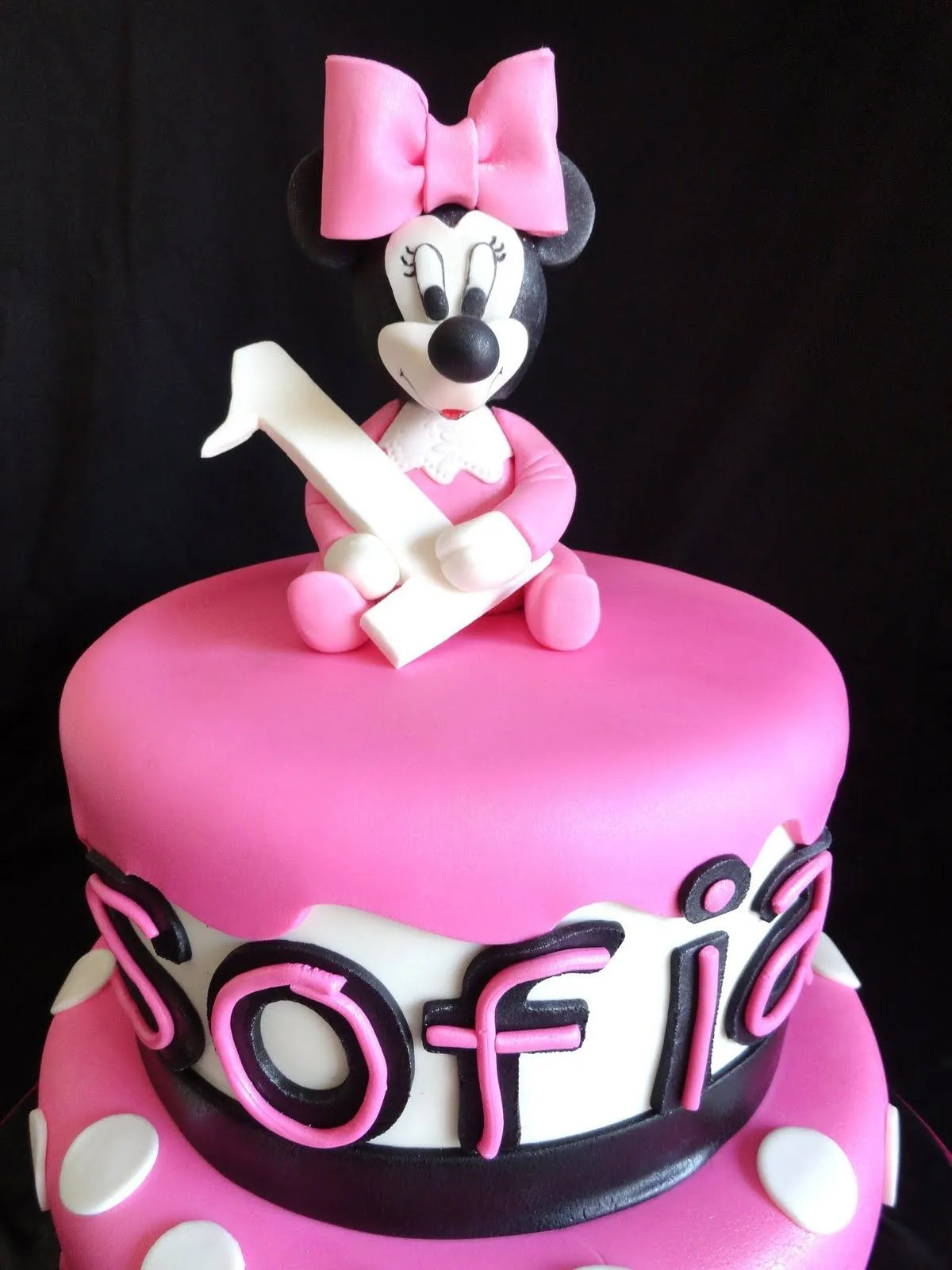 My Pink Little Cake: Baby Minnie Mouse Cake