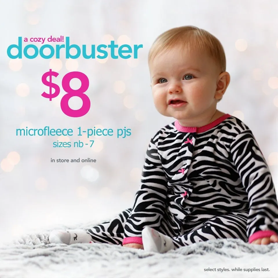 My Springfield Mommy: Carter's Winter PJ Sale Plus $50 Gift Card ...