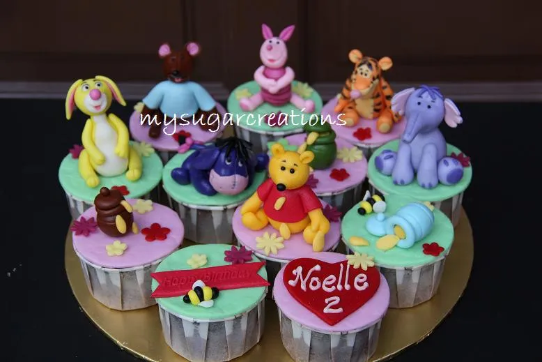 My Sugar Creations (001943746-M): Winnie The Pooh Cupcakes - Noelle