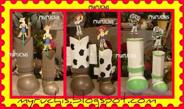Myruchis centros de mesa Toy Story - Imagui