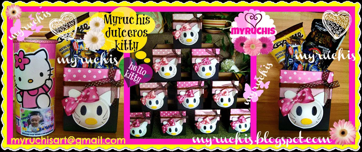 Myruchis: Dulceros Infantiles. Hello Kitty