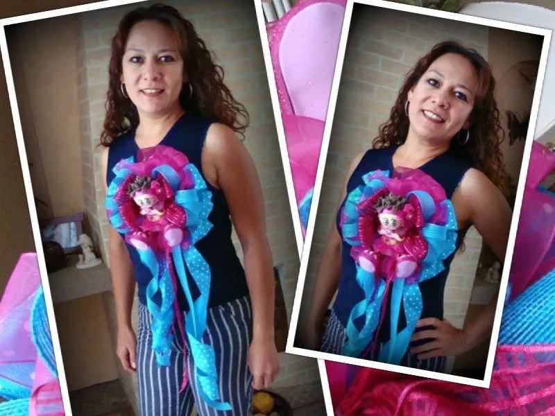 Myruchis: Recuerdos Baby Shower. Corsage mamá