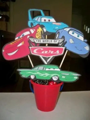 MyTotalNet.com: Children parties, cars centerpiece decorations