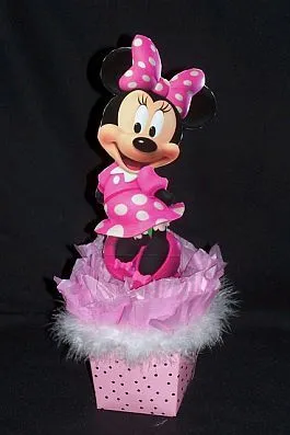 MuyAmeno.com: Fiestas Infantiles, Decoración Minnie Mouse, Centros ...