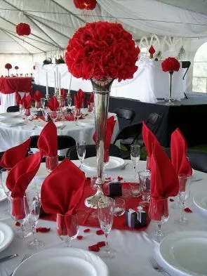 MyTotalNet.com: Wedding Decorations, Red Centerpieces and ...