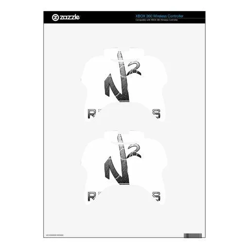 N2 Records Logo Rugged Xbox 360 Controller Skins | Zazzle