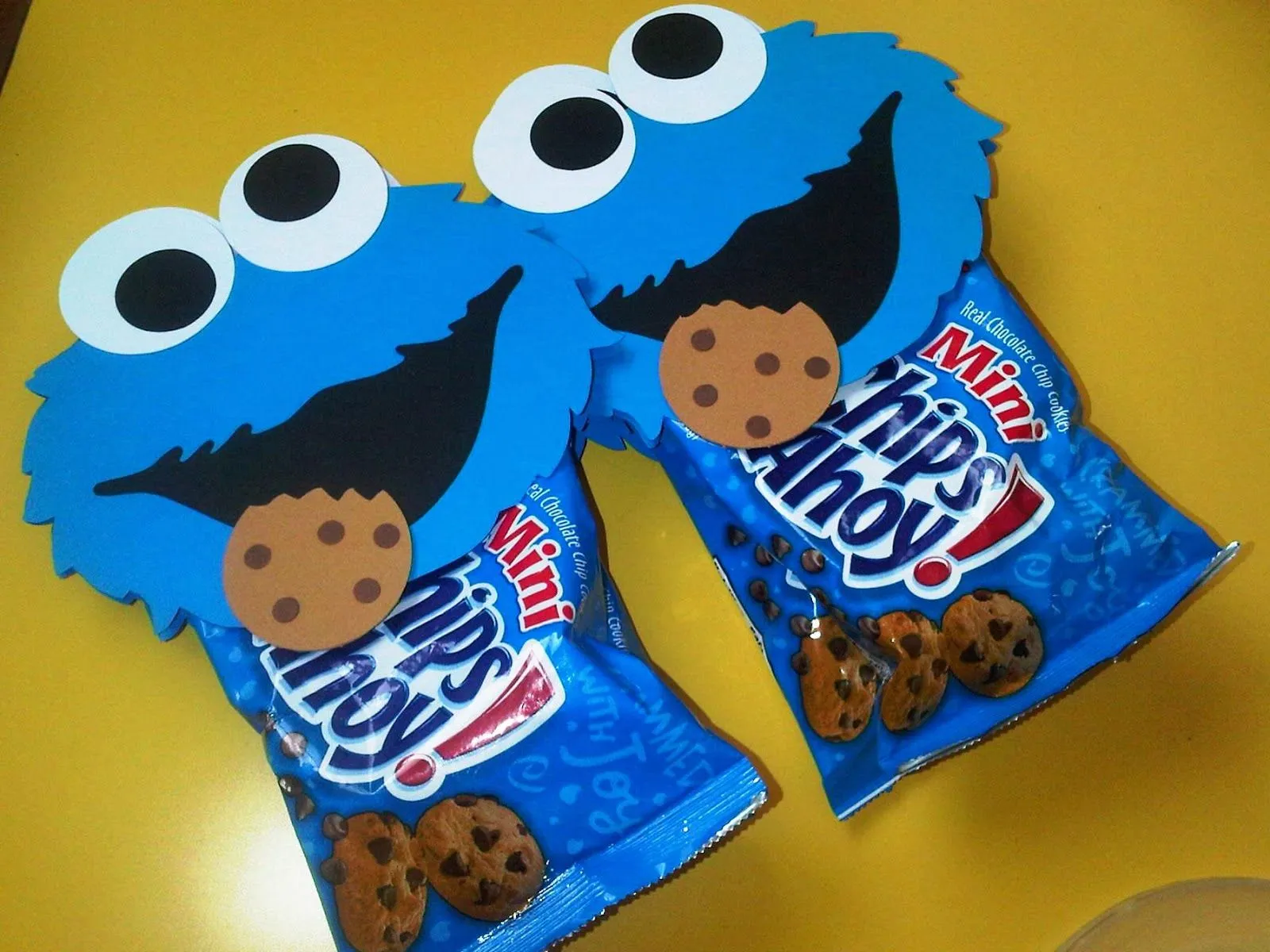 NADetalles : INVITACIONES COOKIE MONSTER