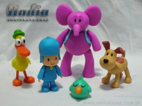 Nadia Porcelana Fria: Pocoyo y sus amigos