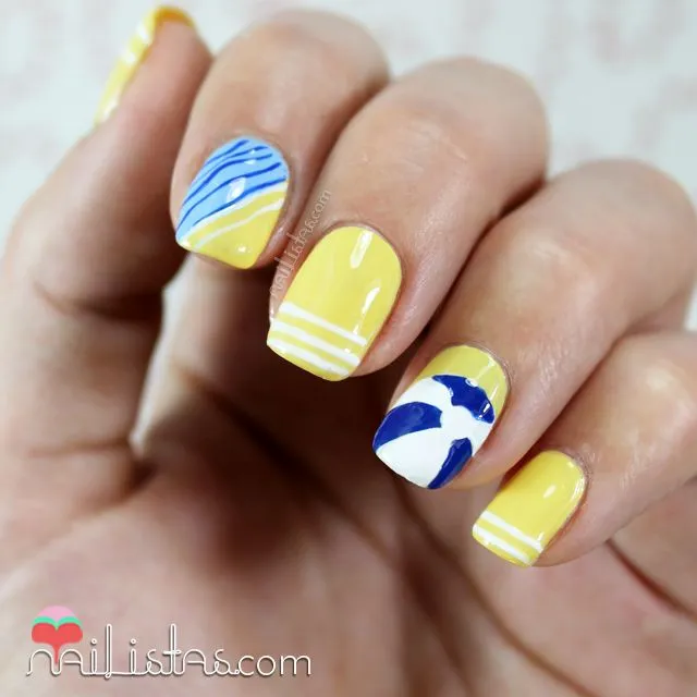 Nailistas: Uñas decoradas de verano | Pelota Nivea