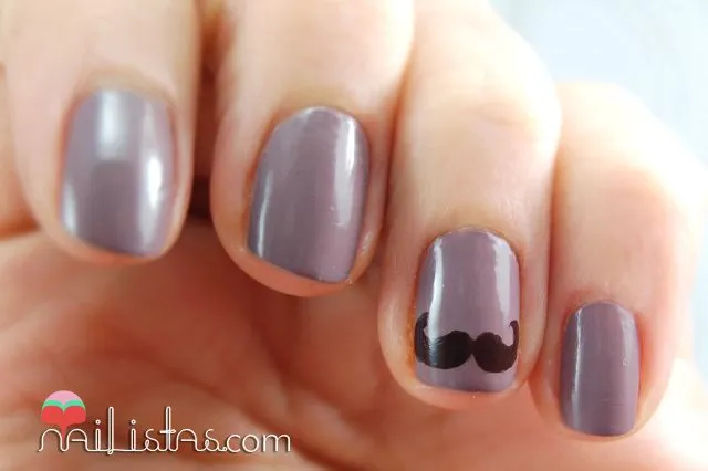 Nailistas: Videotutorial: uñas decoradas con bigotes