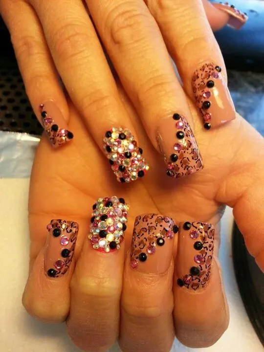 Nails Estilo Sinaloa J.C | Uñas >_^ | Pinterest